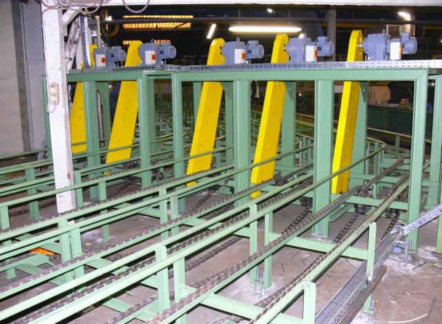 Galloo konstruktie CC600 selectie transporteurs