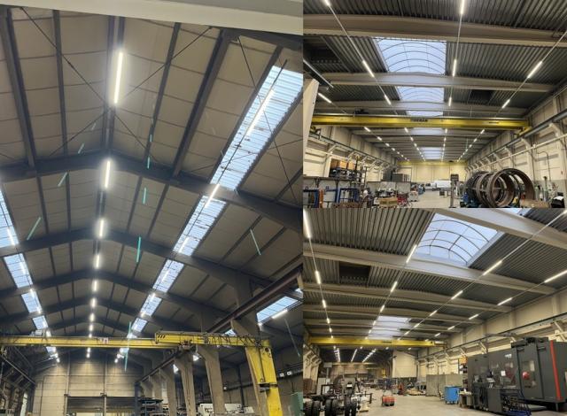 Relighting werkplaatsen